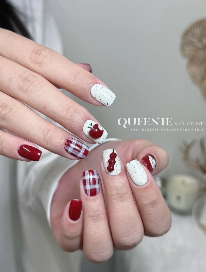 Korean nail art design - Queenie Nailart Studio