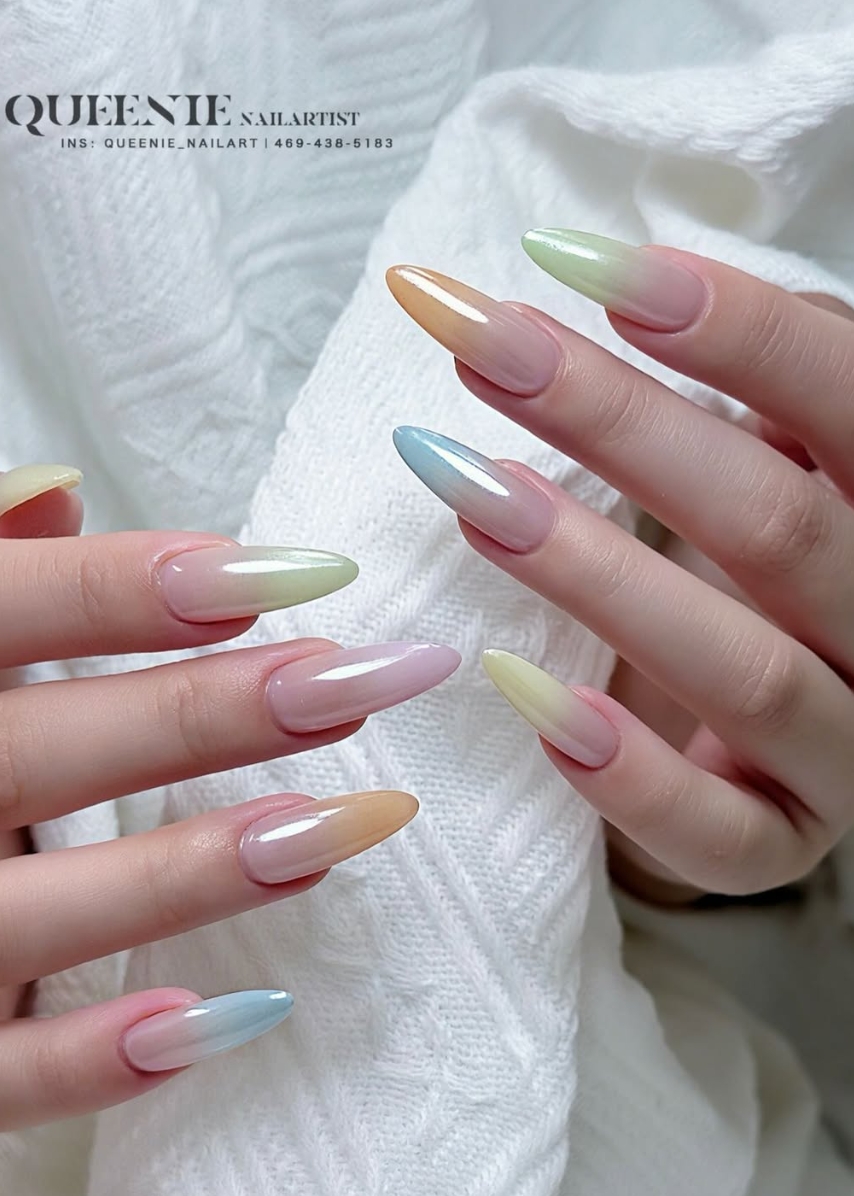 Gel manicure nail art Temple City CA
